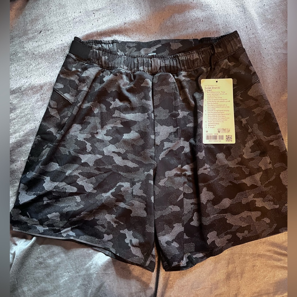 Brand New Men’s Lululemon shorts 6”